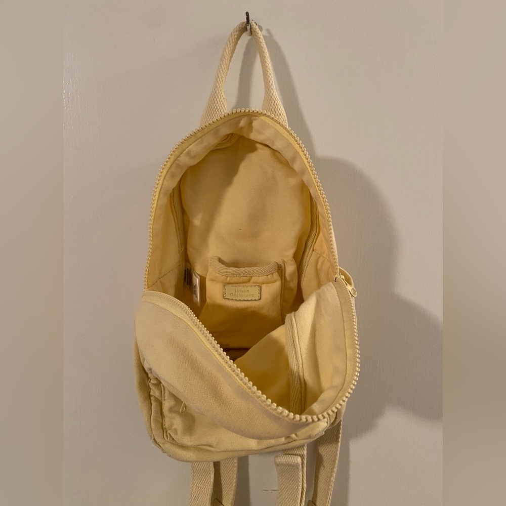 Urban Outfitters Yellow Mini Backpack